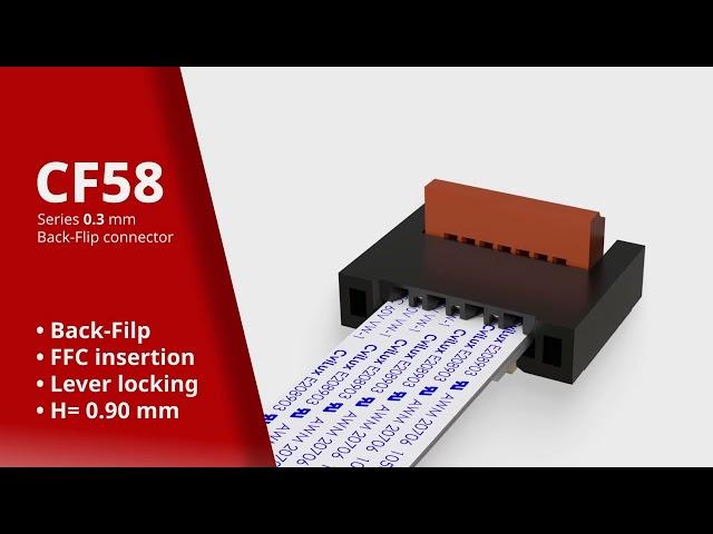 CviLux Group FFC / FPC Connector - CF Series