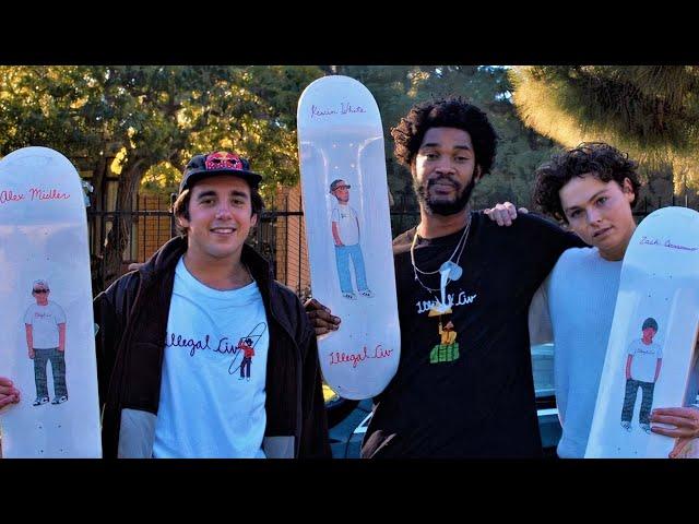 The First Pro Skaters For Illegal Civ