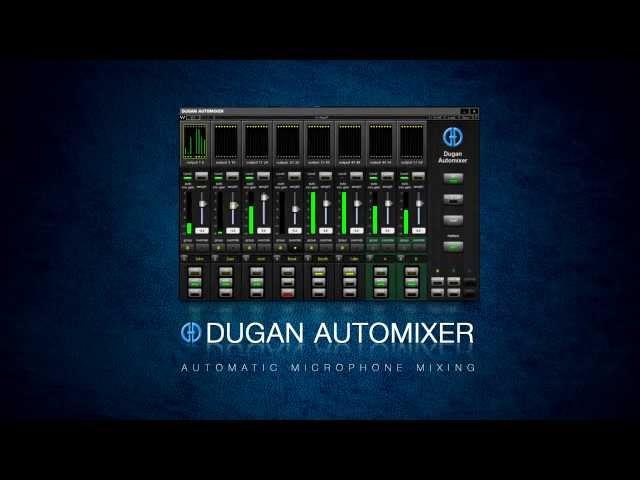 Introducing Waves Dugan Automixer