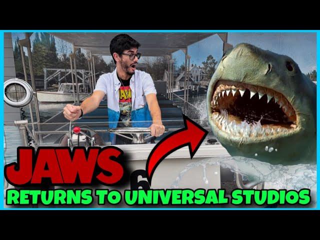 Jaws 50th Anniversary Celebration at Universal Studios Florida! - Update May 2025
