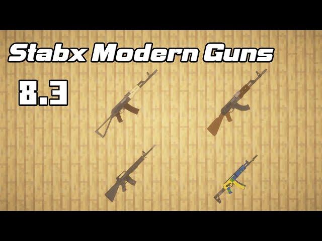 Stabx Modern guns 8 3 Complete weapons Showcase