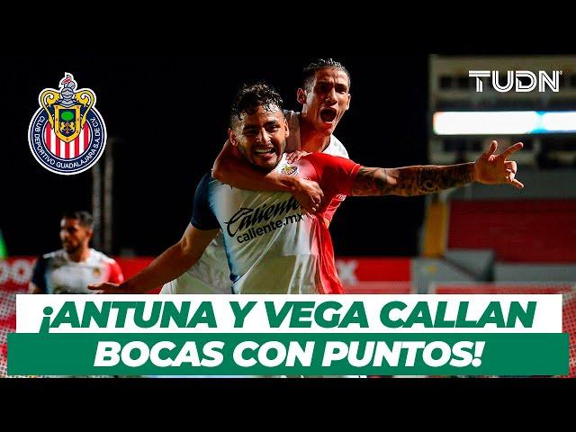 ¡La dupla más efectiva de Chivas! Antuna y Vega hablan con goles | TUDN