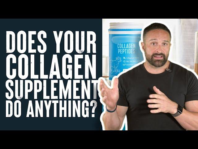 Do Collagen Supplements Increase Connective Tissue? | Educational Video | Layne Norton PhD