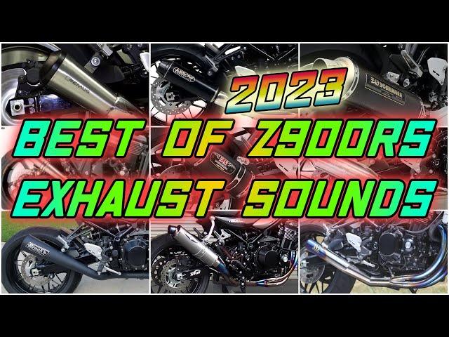 【Z900RS】2023 BEST OF EXHAUST SOUNDS - PURE SOUNDS!