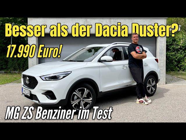 MG ZS Benziner: Besser als Dacia Duster und DFSK Fengon 500? SUV für 17.990 Euro | Test | Review