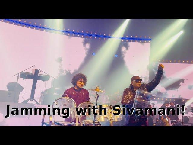 Jamming with the legendary drummer SIVAMANI--- A dream come true ||PAVAN RHYTHM||