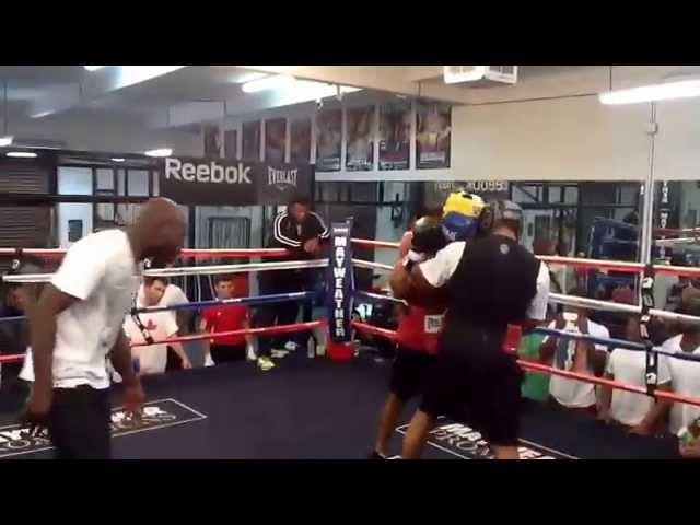 Andre Dirrell VS J'leon Love sparring session