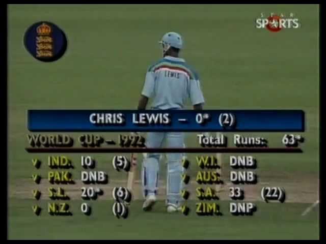 Rare - Eng vs SA World Cup 1992 SF HQ Extended 90 mins Highlights Eng Inning Part 1/2