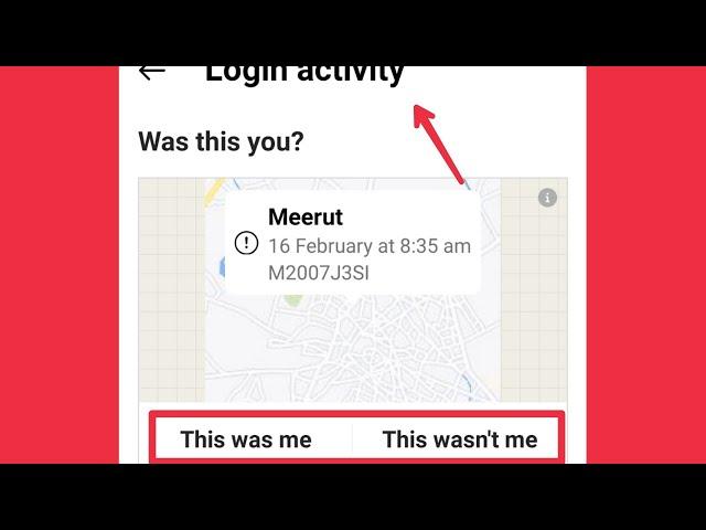 Instagram Login Activity was this You || Select This was me & This wasn't me Problem Solve