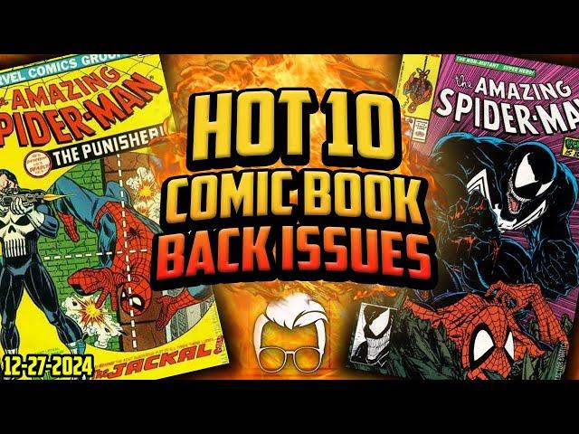 This May be the most argued topic in Comic Collecting...  Top 10 HOTTEST Back Issues This Week 