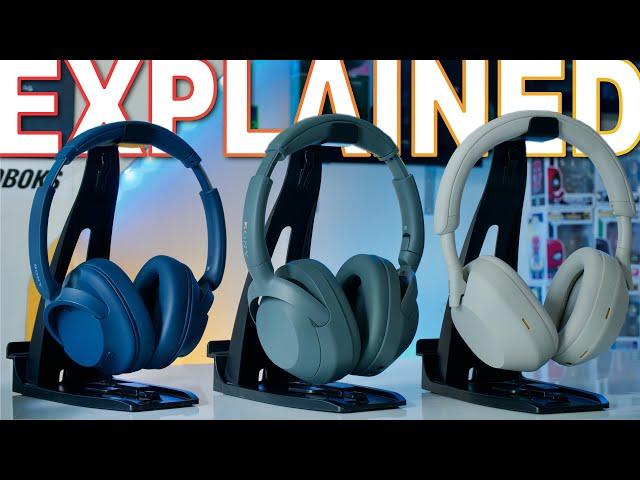 Sony 2024 Headphone Line Up Explained - Sony ULT Wear Vs Sony 1000XM5 Vs Sony 1000XM4 Vs WH-CH720N