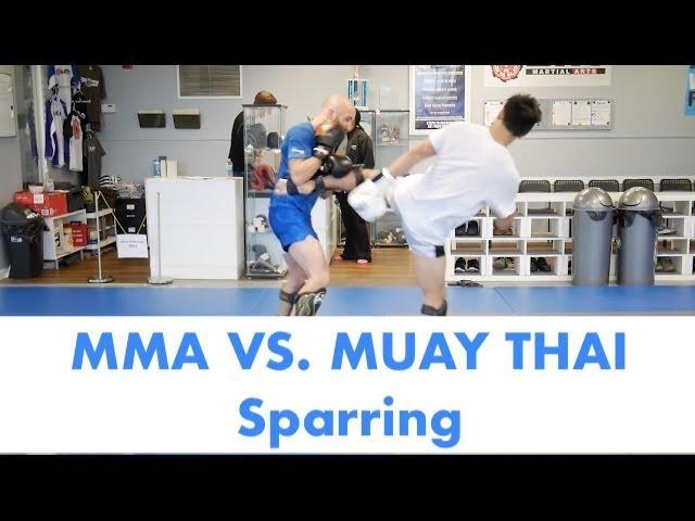 MMA vs. Muay Thai Sparring Breakdown