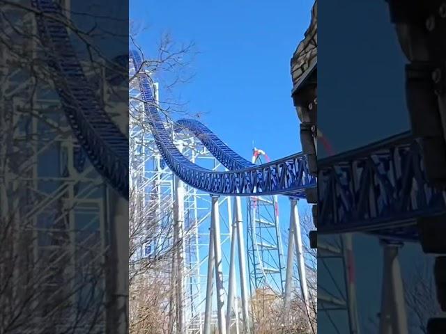 CedarPointWinterChillOut.#shortsfeed #rollercoaster #shortsvideo #cedarpoint #intamin #youtubeshorts