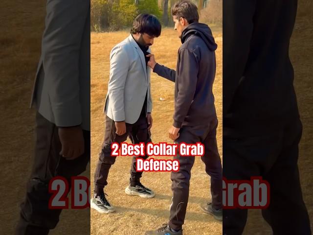 2 Best Collar Grabs Self Defense Techniques #selfedefense #rajatayyab #selfdefence #kravmaga #fight