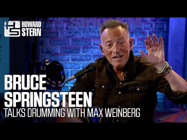 Bruce Springsteen Talks Drumming With Max Weinberg