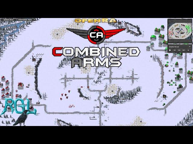 OpenRA Combined Arms - 1v1 AI - EP 1 - Longplay/Gameplay