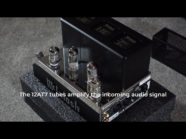 McIntosh Labs MHA200 Valve Headphone Amplifier.