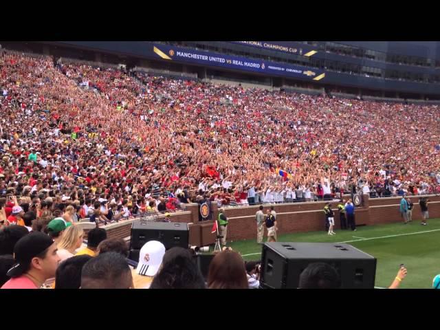 Monster Wave: Real Madrid vs Manchester United at The Big House