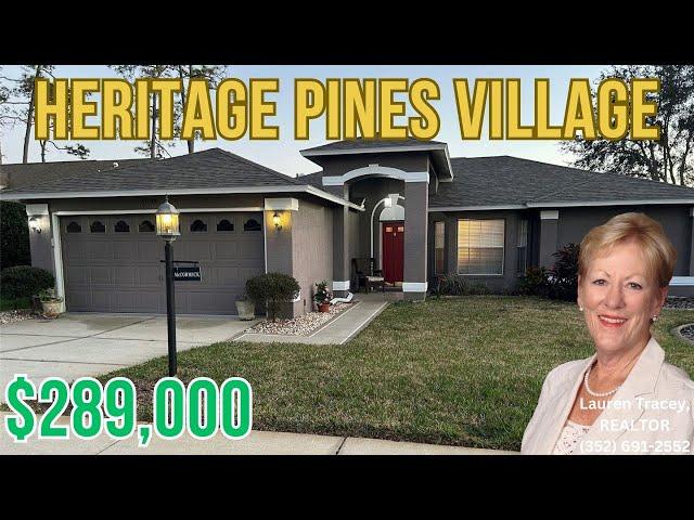 Updated, Well Maintained Home in The Quaint 55+ community of Heritage Pines