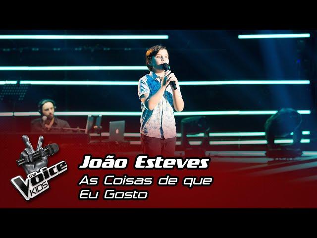 João Esteves - "As Coisas de que Eu Gosto" | Blind Audition | The Voice Kids