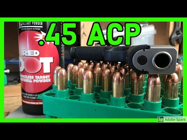  Reloading .45 ACP on a Single Stage Press | How to Reload