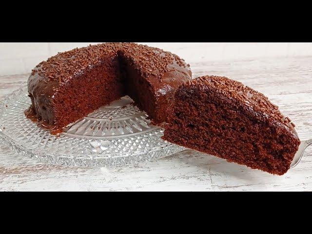 Always succeeds! Very fast and juicy CHOCOLATE CAKE! DELICIOUS and easy!