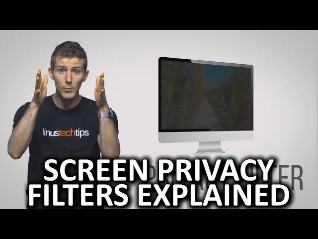 How do Screen Privacy Filters Work?