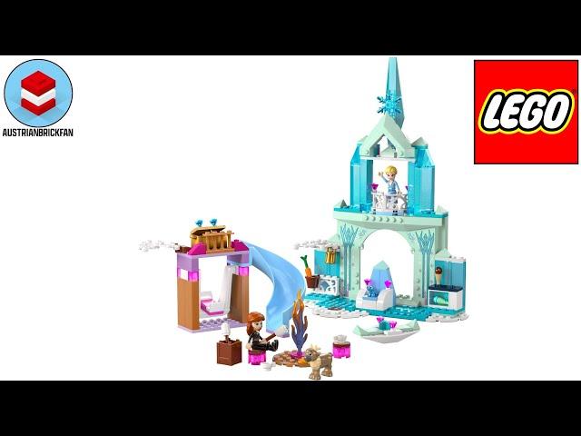 LEGO Disney Frozen 43238 Elsa's Frozen Castle Speed Build Review