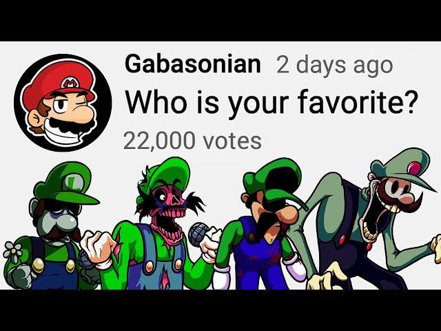 Favorite Luigi? - Mario’s Madness V2