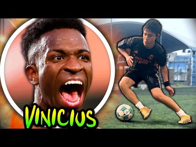 El ÚLTIMO “JOGA BONITO”  LOS MEJORES TRUCOS de VINICIUS JR | Tutorial Regates y Jugadasde FÚTBOL