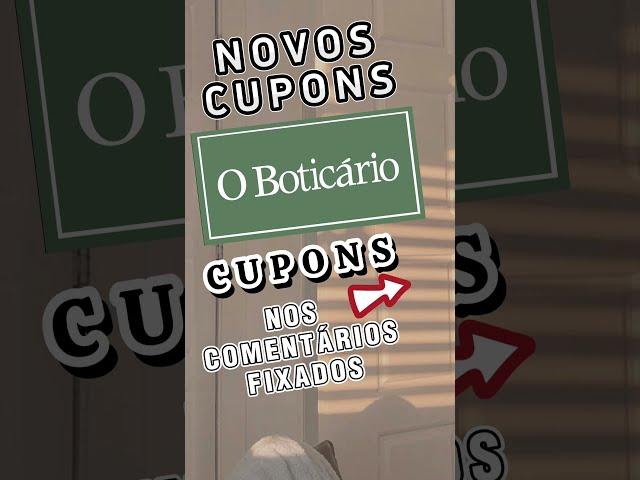 COMO GANHAR DESCONTO NAS LOJAS O BOTICÁRIO + CUPOM DE DESCONTO BOTICÁRIO DESCONTOS E OFERTAS #cupons