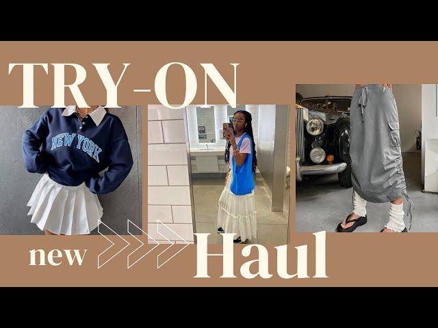 Modest clothing try-on haul from shein