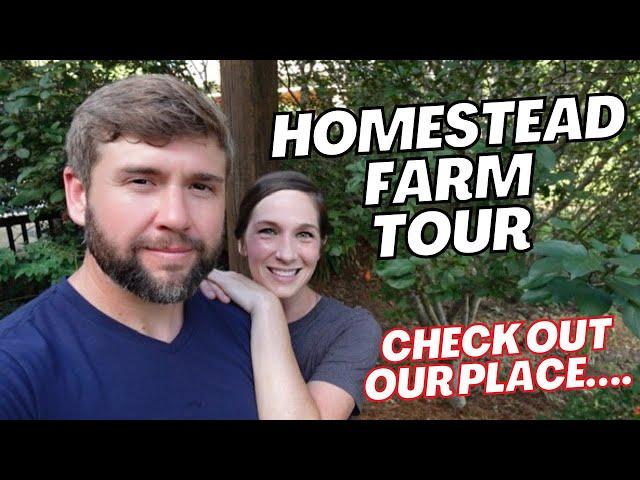 EPIC! Full HOMESTEAD FARM TOUR 2024 | How We Live SUSTAINABLE ALL YEAR LONG