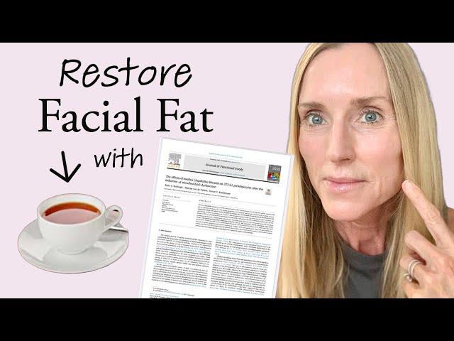Facial Fat Volume Loss and how to restore it NATURALLY | Promising new Study on Skin Aging & Rooibos