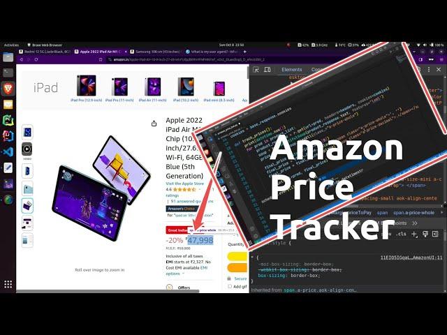 Making an Amazon Price Tracker Using Python in Less Than 30 Lines