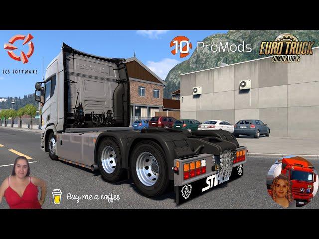 Euro Truck Simulator 2 (1.52) Polar Snow Chassis Scania Next Gen by Nixon 3D [1.52] + DLC's & Mods