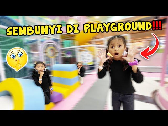 ALUNA DAN AMANDA MAIN SEMBUNYI-SEMBUNYIAN DI PLAYGROUND SAMPAI MALAM!! SUSAH NYARINYA!!