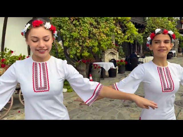 Virginia Ballet Dancing in Town - Veliko Tarnovo - Bulgaria