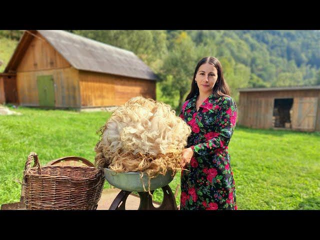 One day of life high in the mountains! Cooking vegetable stew