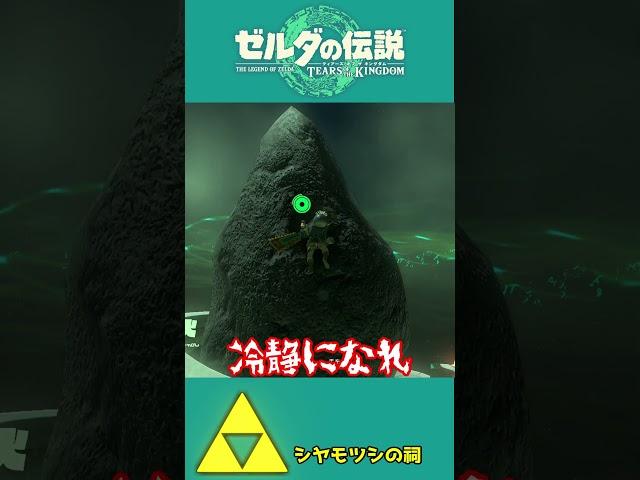 【ティアキン】鉄壁のラウルセンサーを掻い潜れ！？判定の抜け道を探し出せ！！【祠攻略】＃Shorts