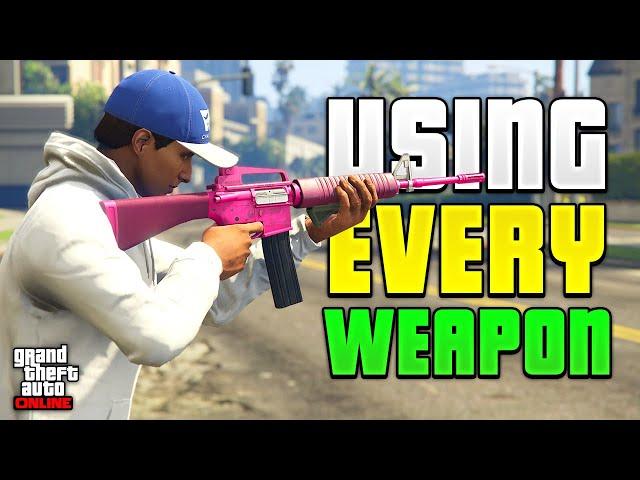 I Tried Using All Weapons in GTA Online & Here's What Happened