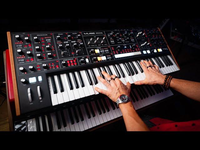 The Incredible Moog Muse Synthesizer: Unboxing And Jam