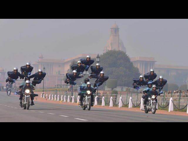 I put some circus music over Indian Military Parade