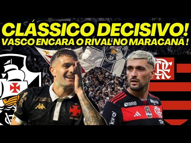 PRÉ JOGO VASCO X FLAMENGO - NOVIDADE NO TIME TITULAR - CLÁSSICO DE MILHÕES - COUTINHO RELACIONADO