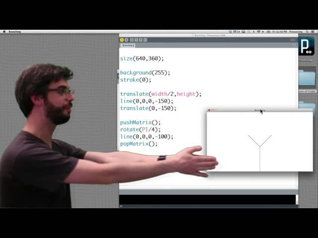 8.4: Recursion with Transformations - The Nature of Code