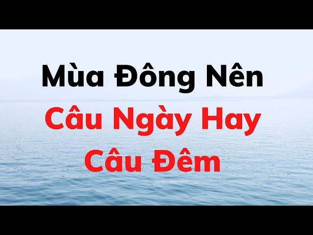 Nên Đi Câu Ngày Hay Câu Đêm Vào Mùa Lạnh ?? | Huân DQ