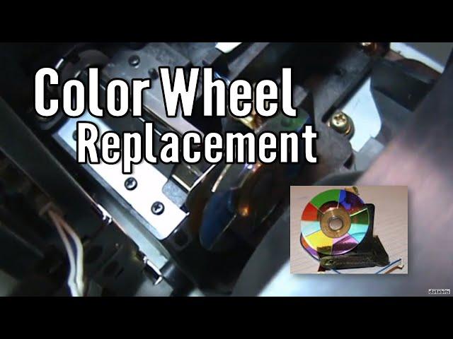 How to replace a Samsung DLP Color Wheel HLM507W BP96-00250A Part 1