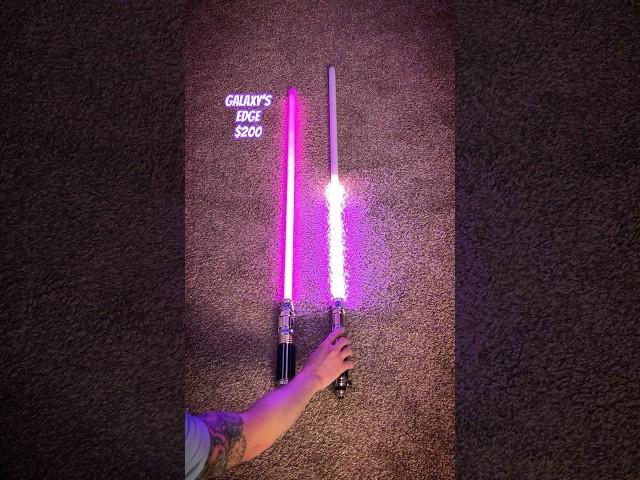 Disney vs Neopixel Mace Windu Lightsaber!  #starwars