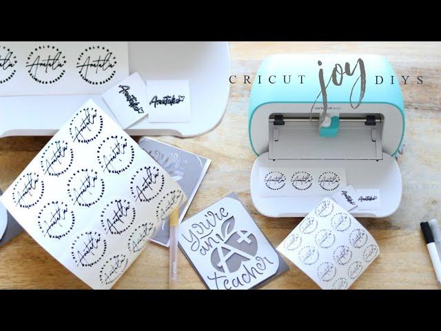 CRICUT JOY TUTORIAL-DIY LABELS & CARD MARKING