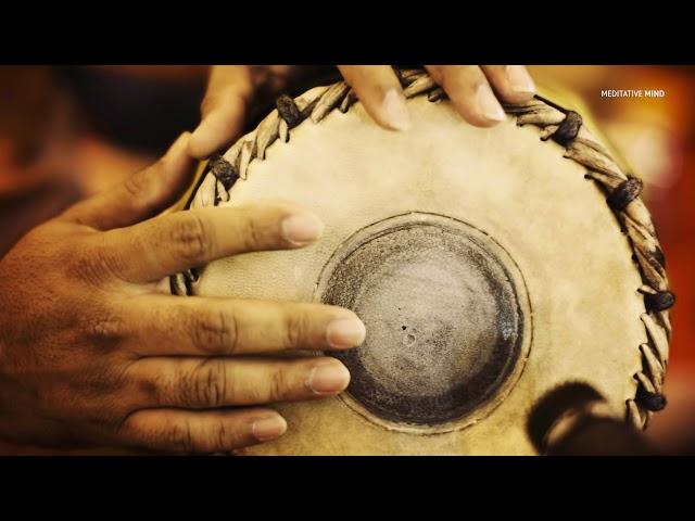 Mridangam + Hang Drum || Indian Music for Yoga || Meditation Music